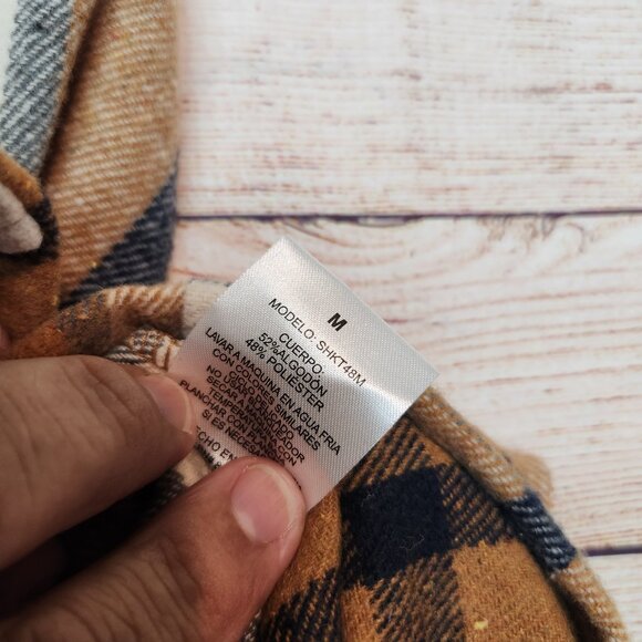 Cavalini Los Angeles OUTERWEAR One Button Jacket Pockets Brown Women's Size M - Picture 11 of 16